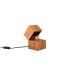 Stalinis &scaron;viestuvas Treasure Table Lamp E14 Wood 514110130 TRIO Lighting