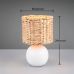 Stalinis šviestuvas Vina Table Lamp 29 cm E27 Matt White-Beige 518900101 Stalinis šviestuvas Vina Table Lamp 29 cm E27 Matt White-Beige 518900101 TRIO Lighting