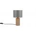 Stalinis &scaron;viestuvas Canio Table Lamp 27 cm E27 Wood-Grey 568100111 TRIO Lighting