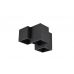 Lubinis &scaron;viestuvas Fernando Ceiling 3-pc. 3xGU10 Black 604900332 TRIO Lighting