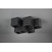 Lubinis šviestuvas Fernando Ceiling 6-pc. 6xGU10 Black 604900632 Lubinis šviestuvas Fernando Ceiling 6-pc. 6xGU10 Black 604900632 TRIO Lighting