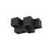 Lubinis šviestuvas Fernando Ceiling 6-pc. 6xGU10 Black 604900632 Lubinis šviestuvas Fernando Ceiling 6-pc. 6xGU10 Black 604900632 TRIO Lighting