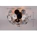 Lubinis &scaron;viestuvas Discalgo Ceiling 3xE14 Chrome 609900357 TRIO Lighting