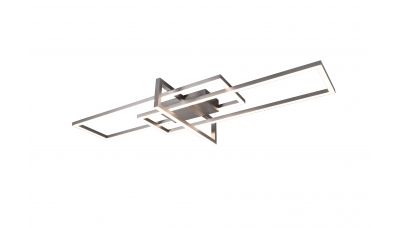 Lubinis &scaron;viestuvas Salinas LED Ceiling Lamp Brushed Steel 620310307 TRIO Lighting