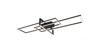 Lubinis &scaron;viestuvas Salinas LED Ceiling Lamp Matt Black 620310332 TRIO Lighting