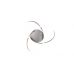 Lubinis &scaron;viestuvas Nuria LED Ceiling Nickel 626210107 TRIO Lighting
