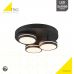 Lubinis &scaron;viestuvas Franklin LED Ceiling Lamp Anthracite 626510342 TRIO Lighting