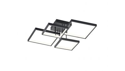 Lubinis &scaron;viestuvas Sorrento Ceiling Black 627710432 TRIO Lighting