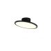 Lubinis &scaron;viestuvas Tray LED Ceiling Matt Black 640910132 TRIO Lighting