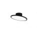 Lubinis &scaron;viestuvas Tray LED Ceiling Matt Black 640910132 TRIO Lighting