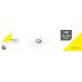 Lubinis &scaron;viestuvas Bullet LED Ceiling Lamp Brushed Steel 641412107 TRIO Lighting