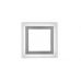 Lubinis &scaron;viestuvas Morgan LED Ceiling 45x45 cm White/Brushed Steel 641510207 TRIO Lighting