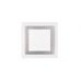 Lubinis &scaron;viestuvas Morgan LED Ceiling 45x45 cm White/Brushed Steel 641510207 TRIO Lighting