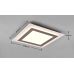 Lubinis &scaron;viestuvas Morgan LED Ceiling 45x45 cm White/Brushed Steel 641510207 TRIO Lighting