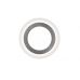 Lubinis &scaron;viestuvas Morgan LED Ceiling 45 cm White/Brushed Steel 641519207 TRIO Lighting