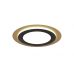 Lubinis &scaron;viestuvas Morgan LED Ceiling 45 cm Matt Black/Gold 641519280 TRIO Lighting