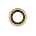 Lubinis &scaron;viestuvas Morgan LED Ceiling 45 cm Matt Black/Gold 641519280 TRIO Lighting