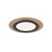 Lubinis &scaron;viestuvas Morgan LED Ceiling 45 cm Matt Black/Gold 641519280 TRIO Lighting