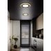 Lubinis &scaron;viestuvas Morgan LED Ceiling 45 cm Matt Black/Gold 641519280 TRIO Lighting