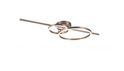 Lubinis šviestuvas Montilla LED Ceiling Brushed Steel 643010307 Lubinis šviestuvas Montilla LED Ceiling Brushed Steel 643010307 TRIO Lighting