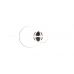 Lubinis šviestuvas Montilla LED Ceiling Brushed Steel 643010307 Lubinis šviestuvas Montilla LED Ceiling Brushed Steel 643010307 TRIO Lighting