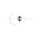 Lubinis šviestuvas Montilla LED Ceiling Brushed Steel 643010307 Lubinis šviestuvas Montilla LED Ceiling Brushed Steel 643010307 TRIO Lighting
