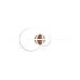 Lubinis &scaron;viestuvas Montilla LED Ceiling Coffee Brown 643010365 TRIO Lighting