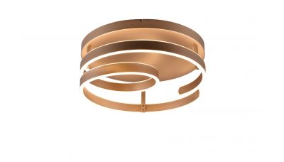Lubinis &scaron;viestuvas Marnie LED Ceiling Coffee Brown 644110165 TRIO Lighting