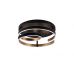 Lubinis &scaron;viestuvas Marnie LED Ceiling Black/Gold 644110180 TRIO Lighting