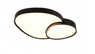 Lubinis šviestuvas Rise LED Ceiling 45W Black 647519232 Lubinis šviestuvas Rise LED Ceiling 45W Black 647519232 TRIO Lighting