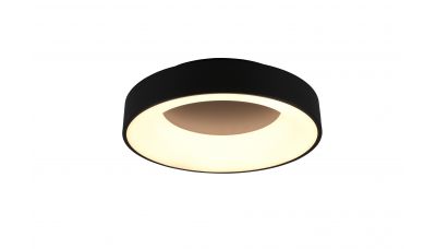 Lubinis šviestuvas Girona LED Ceiling 45 cm Black 671210132 Lubinis šviestuvas Girona LED Ceiling 45 cm Black 671210132 TRIO Lighting