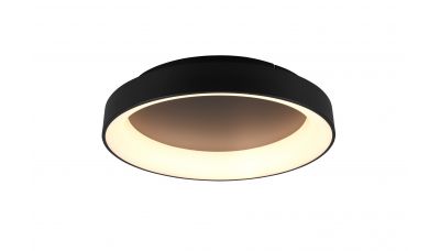 Lubinis šviestuvas Girona LED Ceiling 60 cm Black 671290132 Lubinis šviestuvas Girona LED Ceiling 60 cm Black 671290132 TRIO Lighting