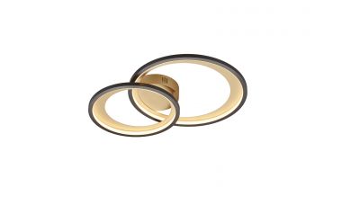 Lubinis šviestuvas Granada LED Ceiling 59 cm Black 673810232 Lubinis šviestuvas Granada LED Ceiling 59 cm Black 673810232 TRIO Lighting