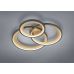 Lubinis &scaron;viestuvas Granada LED Ceiling Black/Gold 673810332 TRIO Lighting