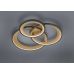 Lubinis &scaron;viestuvas Granada LED Ceiling Black/Gold 673810332 TRIO Lighting