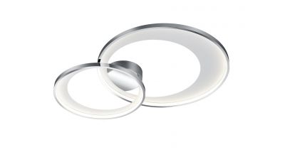 Lubinis &scaron;viestuvas Granada LED Ceiling 85 cm Chrome 673890206 TRIO Lighting