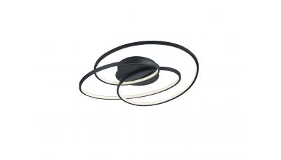 Lubinis &scaron;viestuvas Gale Ceiling 60 cm Black 673916032 TRIO Lighting
