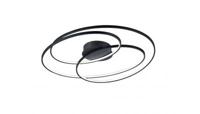 Lubinis šviestuvas Gale Ceiling 80 cm Black 673918032 Lubinis šviestuvas Gale Ceiling 80 cm Black 673918032 TRIO Lighting