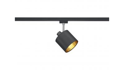 &Scaron;viestuvas bėgeliams DUOline Tommy Spot 1-pc E14 Black/Gold 78330179 TRIO Lighting