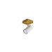 Lubinis/Sieninis šviestuvas Marley Spot 1-pc. GU10 White/Wood 812400131 Lubinis/Sieninis šviestuvas Marley Spot 1-pc. GU10 White/Wood 812400131 TRIO Lighting