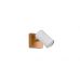 Lubinis/Sieninis šviestuvas Marley Spot 1-pc. GU10 White/Wood 812400131 Lubinis/Sieninis šviestuvas Marley Spot 1-pc. GU10 White/Wood 812400131 TRIO Lighting