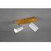 Lubinis/Sieninis &scaron;viestuvas Marley Spot 2-pc. GU10 White/Wood 812400231 TRIO Lighting