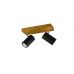 Lubinis/Sieninis &scaron;viestuvas Marley Spot 2-pc. GU10 Black/Wood 812400232 TRIO Lighting