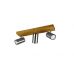 Lubinis &scaron;viestuvas Marley Spot 3-pc. GU10 Steel/Wood 812400307 TRIO Lighting