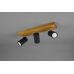 Lubinis &scaron;viestuvas Marley Spot 3-pc. GU10 Black/Wood 812400332 TRIO Lighting