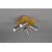 Lubinis &scaron;viestuvas Marley Spot 4-pc. GU10 Steel/Wood 812400407 TRIO Lighting