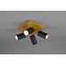 Lubinis &scaron;viestuvas Marley Spot 4-pc. GU10 Black/Wood 812400432 TRIO Lighting