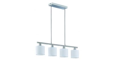 Pakabinamas &scaron;viestuvas Tommy Pendant 4xE14 Nickel/White R30334001 TRIO Lighting
