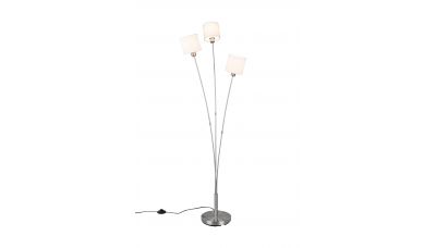 Tor&scaron;eras Tommy Floor 3-pc. E14 Steel/White R46333901 TRIO Lighting