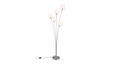 Tor&scaron;eras Tommy Floor 5-pc. E14 Steel/White R46335901 TRIO Lighting